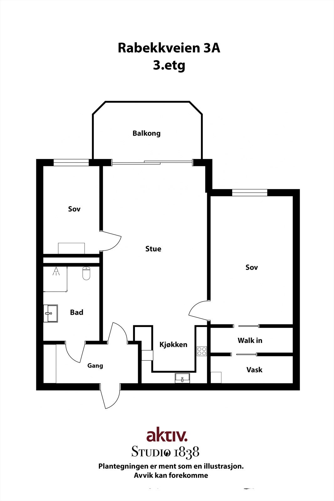 Plantegning. Galleribilde