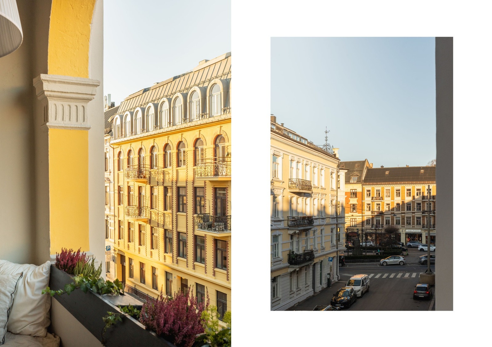 Usjenert balkong med flott utsyn over nærområdet. Galleribilde