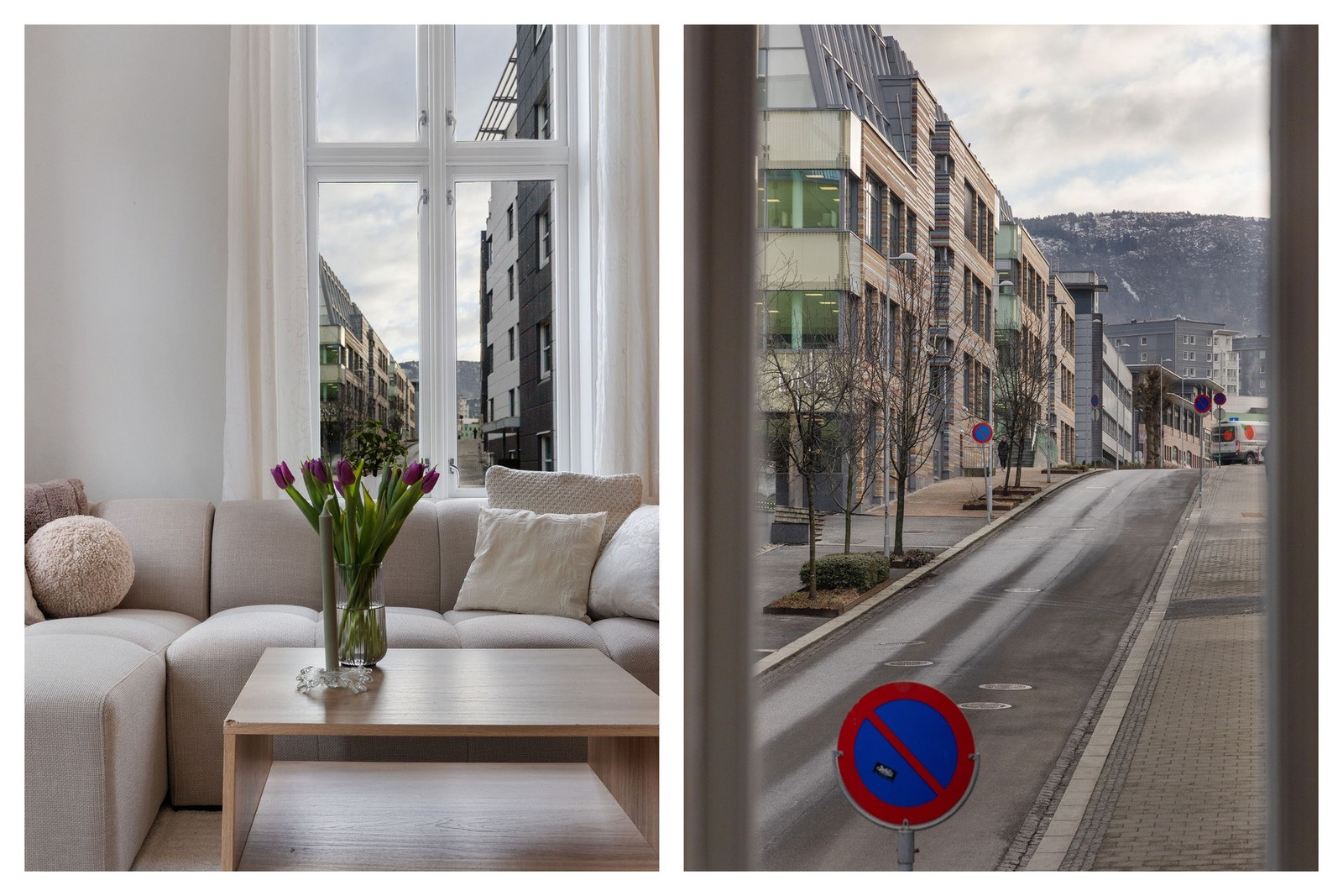 Boligen ligger svært sentralt, men likevel tilbaketrukket fra byens støy Galleribilde