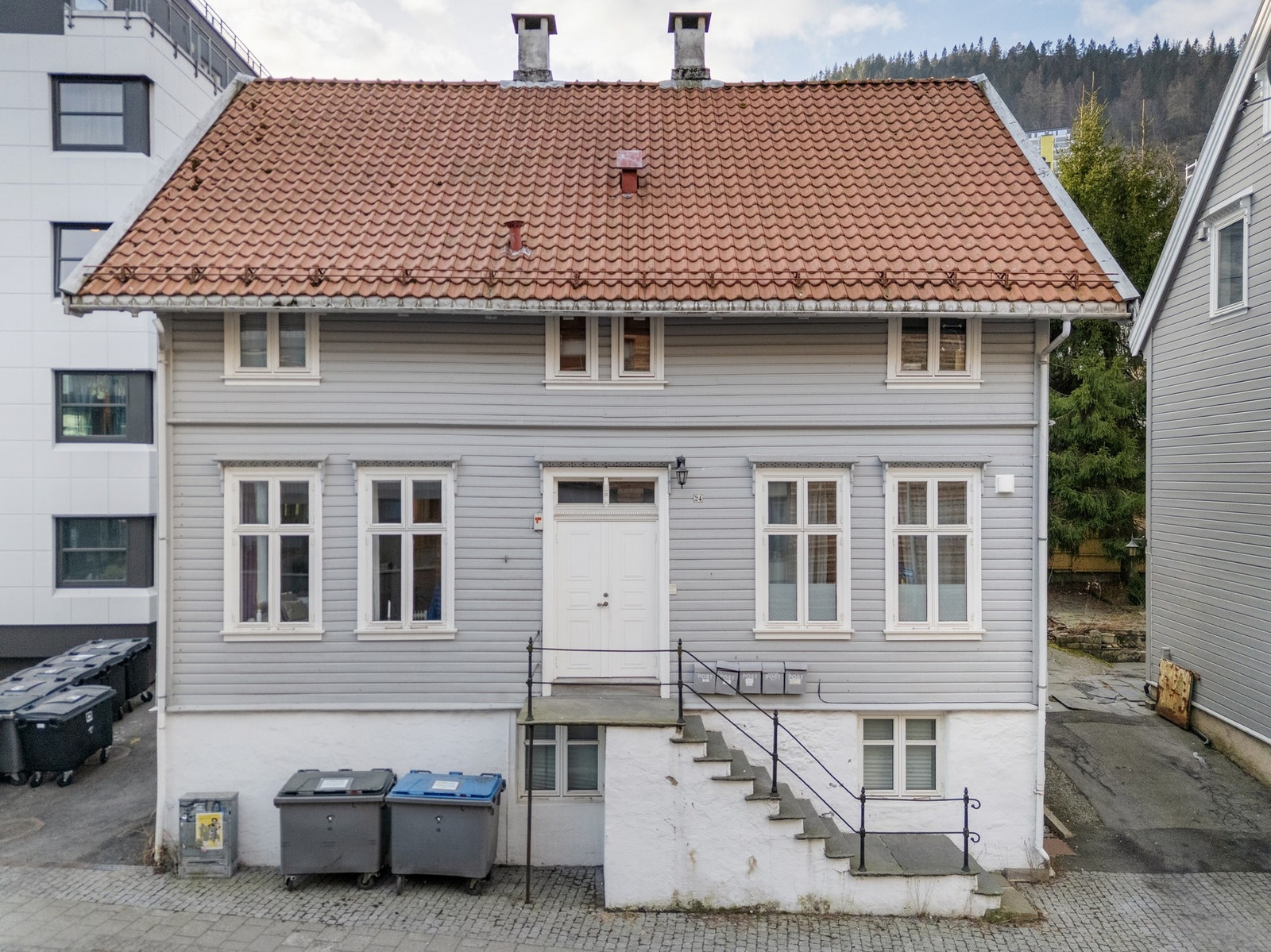 Leiligheten ligger i et rolig nabolag sentralt på Damsgård Galleribilde