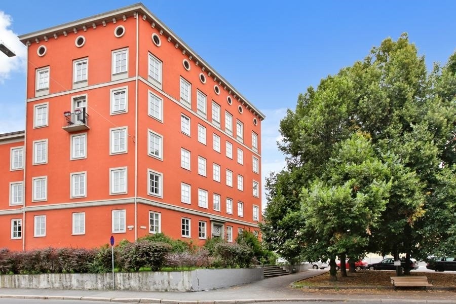 Sett fra Sofies gate. Galleribilde