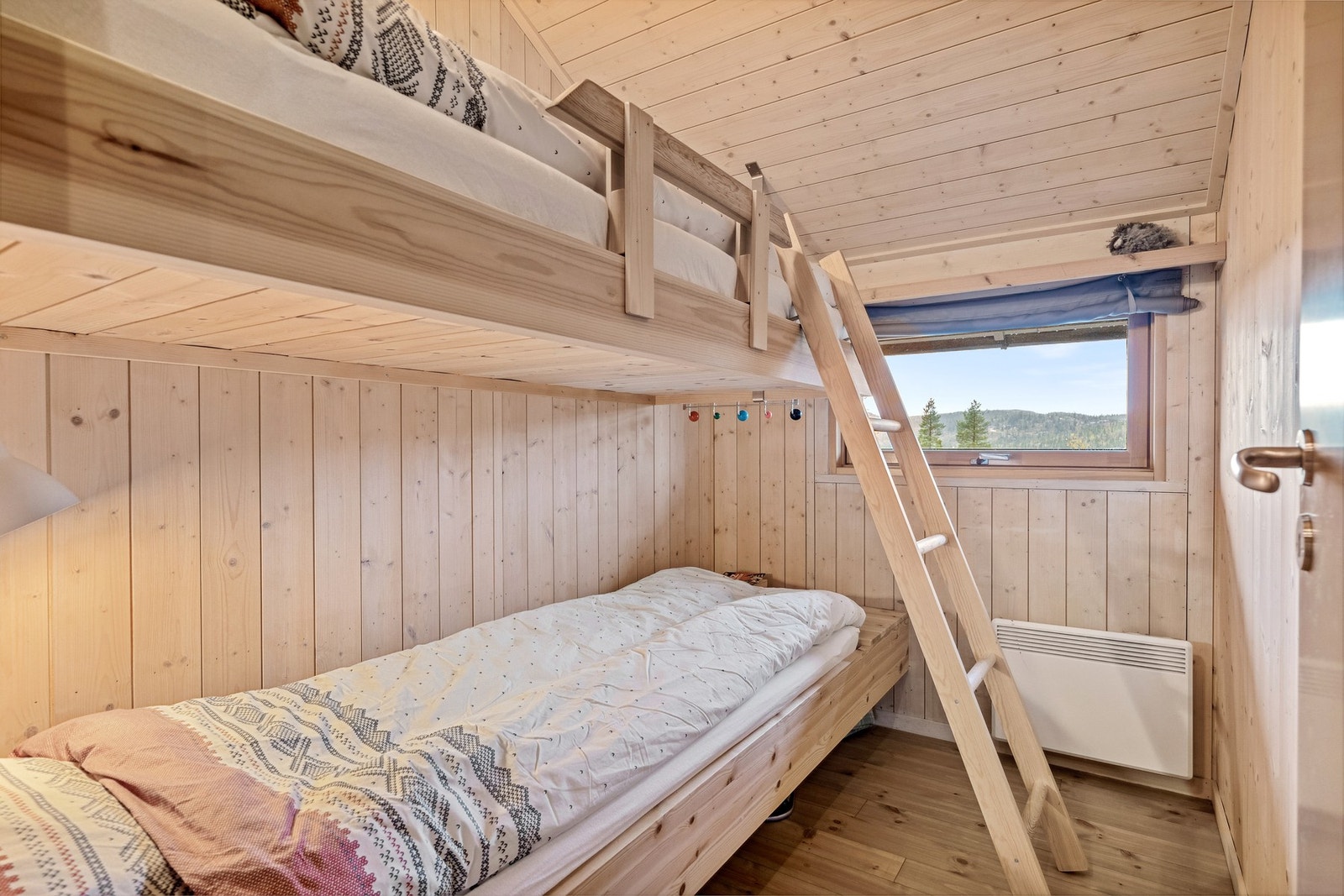 Soverom 3 innredet med køyeseng. Galleribilde