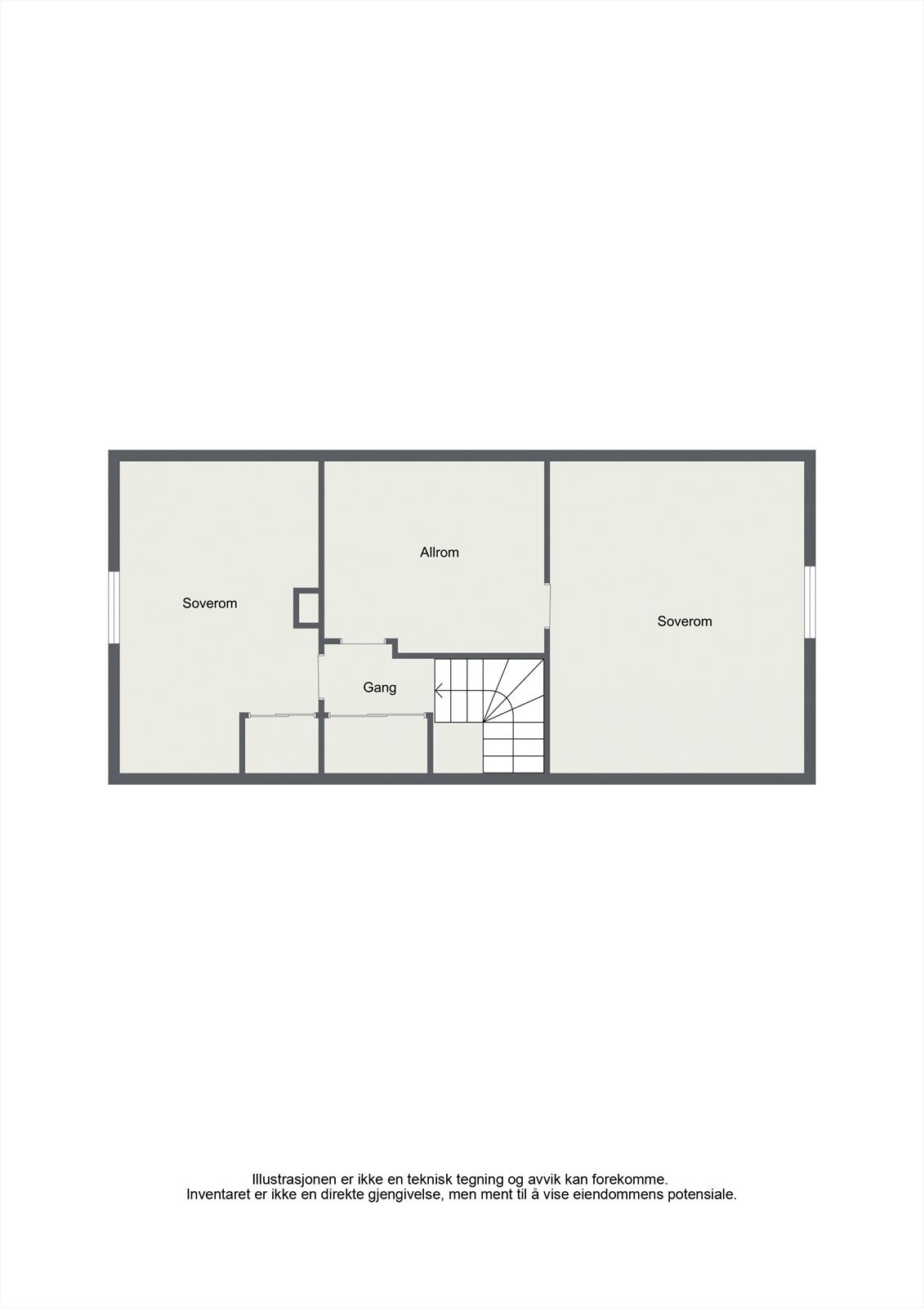 Plantegning 2.etasje. Galleribilde