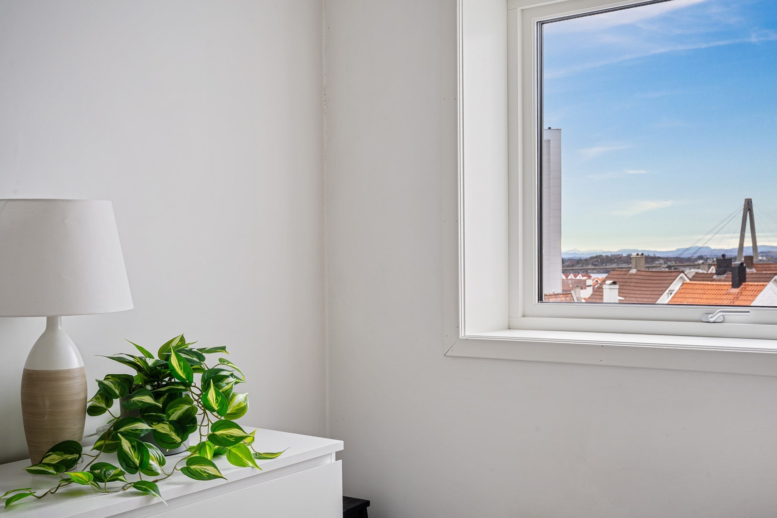 Fin utsikt fra soverom I. Galleribilde