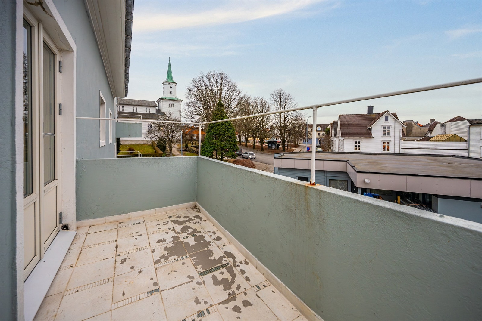 Gode solforhold på balkongen. Galleribilde