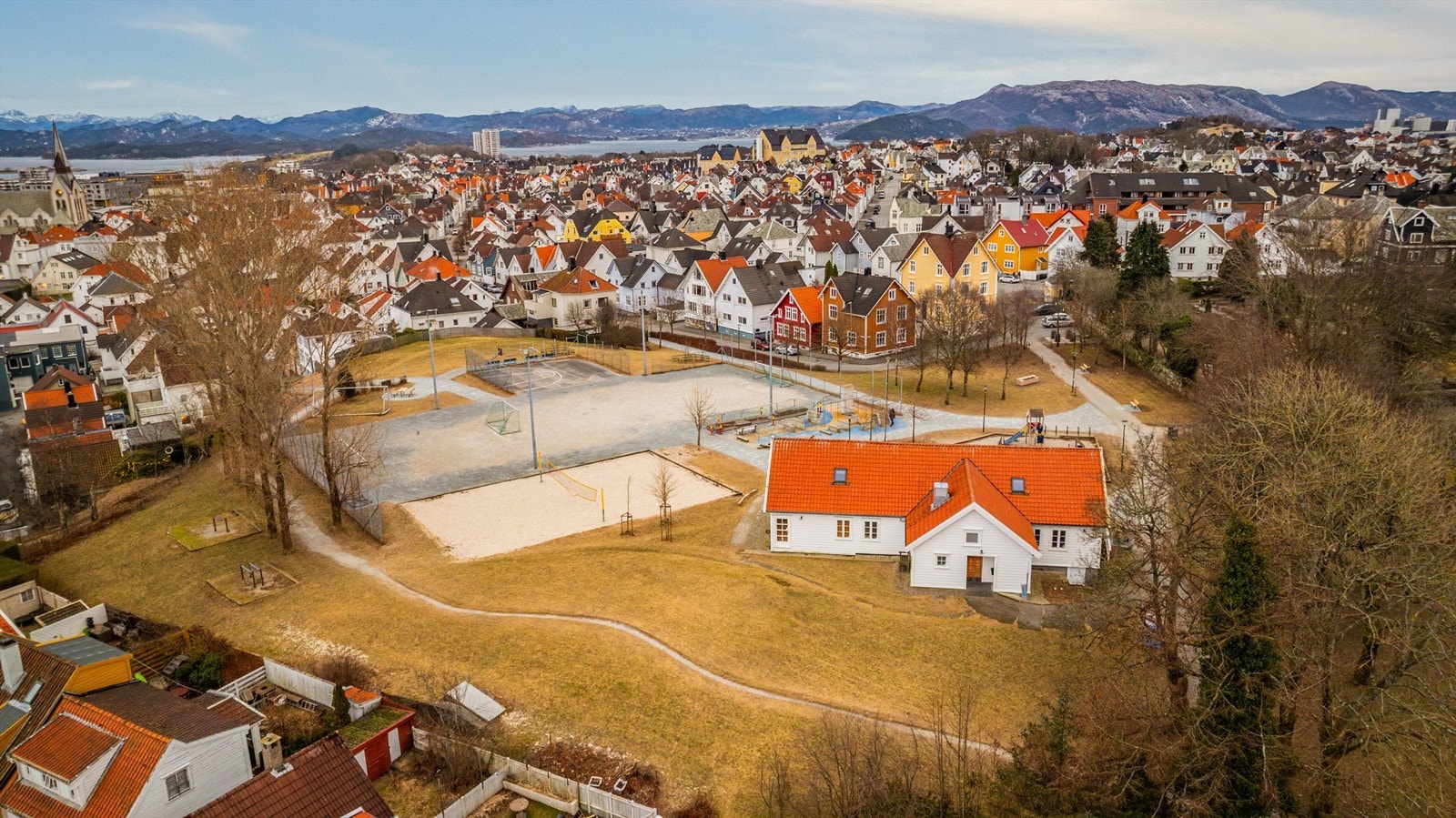 Fint nærområde like ved boligen. Galleribilde