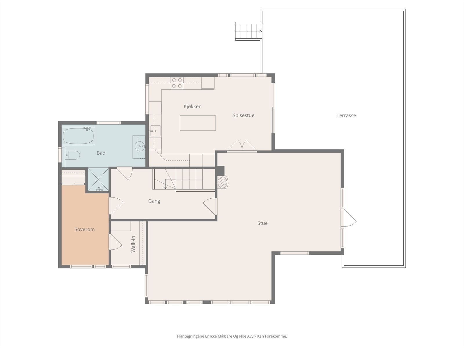 Plantegning 2. etg. Galleribilde