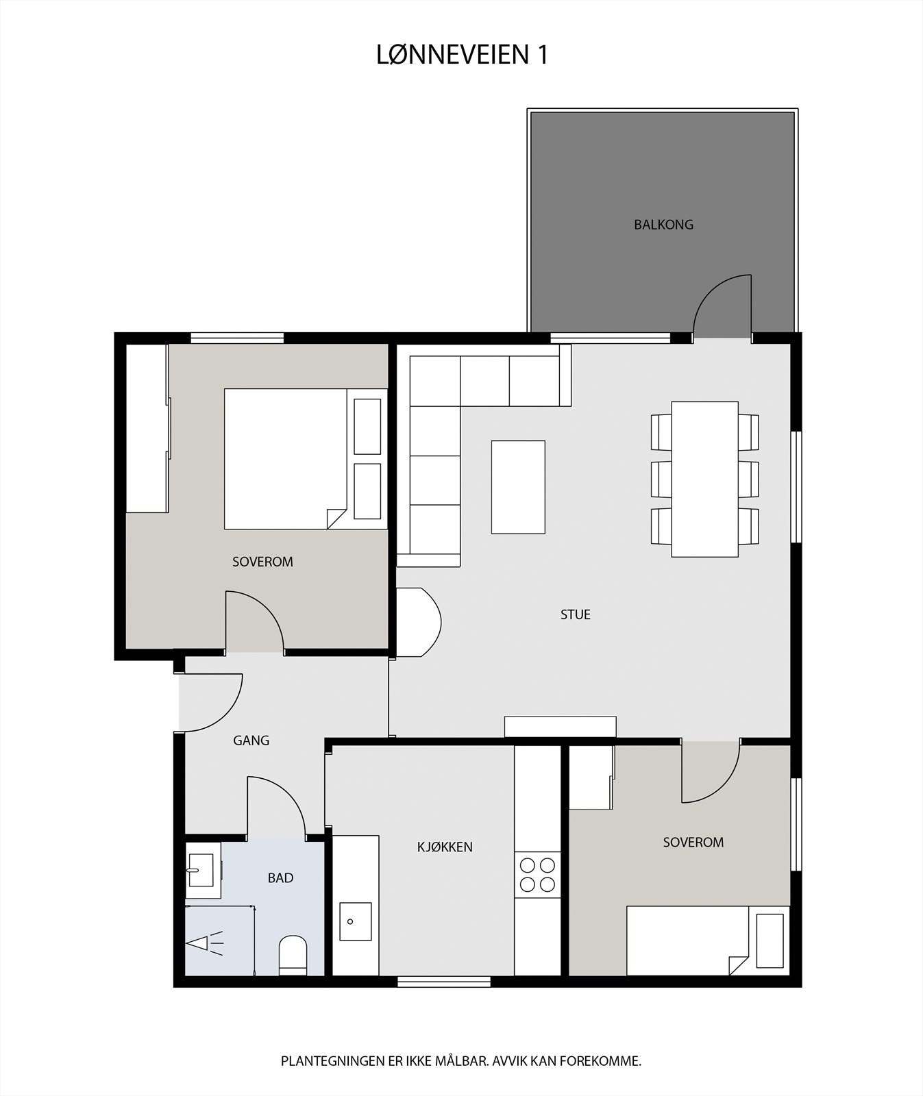 Plantegning 2.etg. Galleribilde