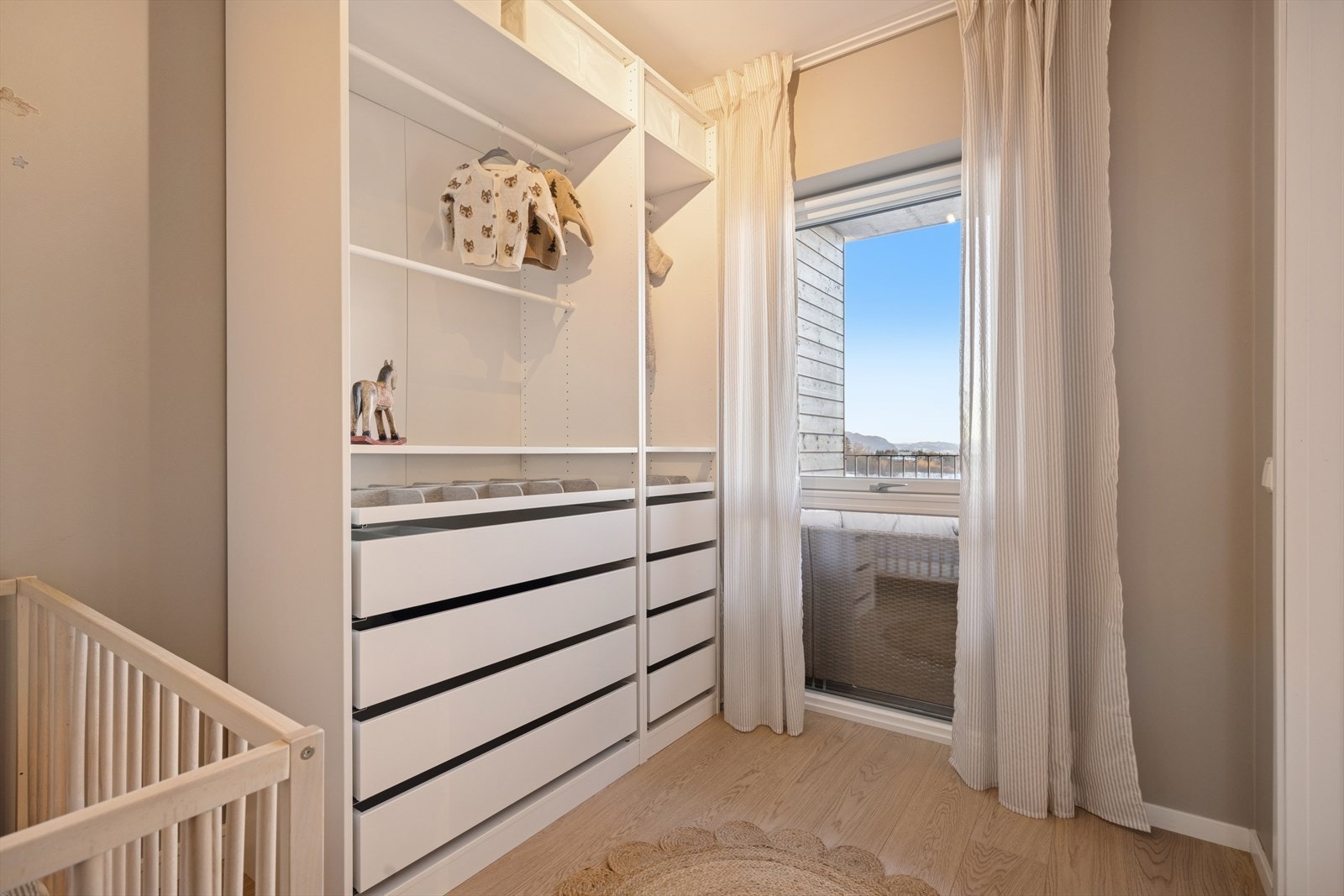 Rommet er på 6,2 m². Galleribilde