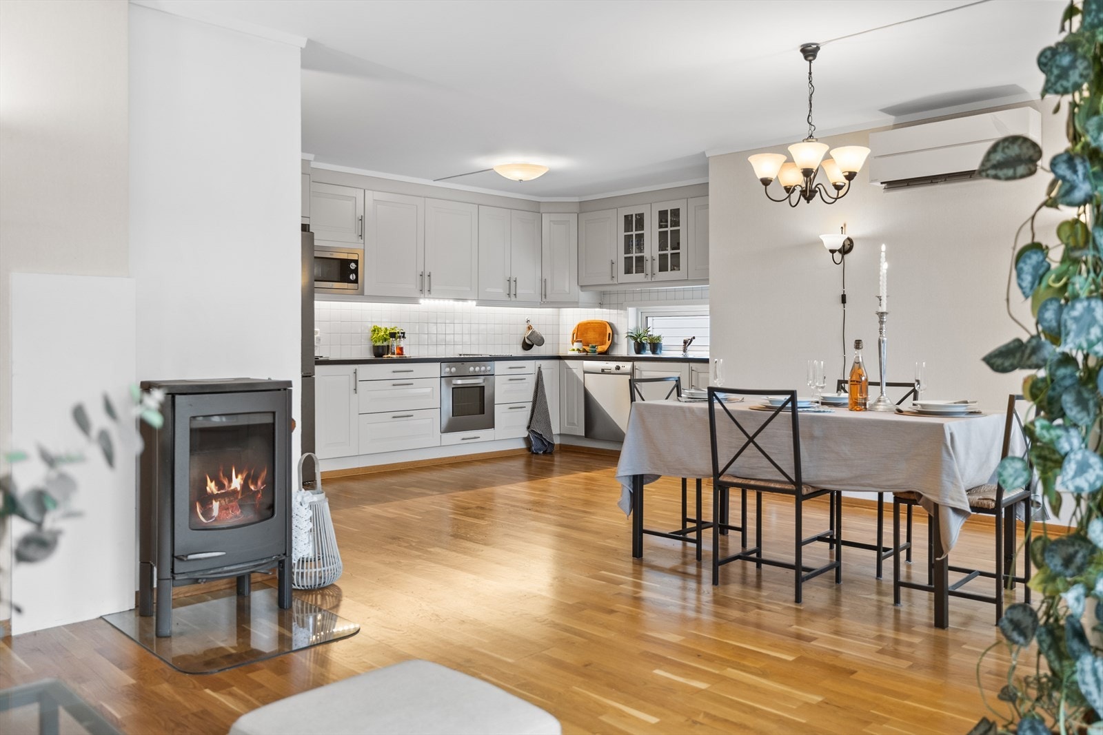 Her kan man nyte en bedre middag med venner og familie. Galleribilde