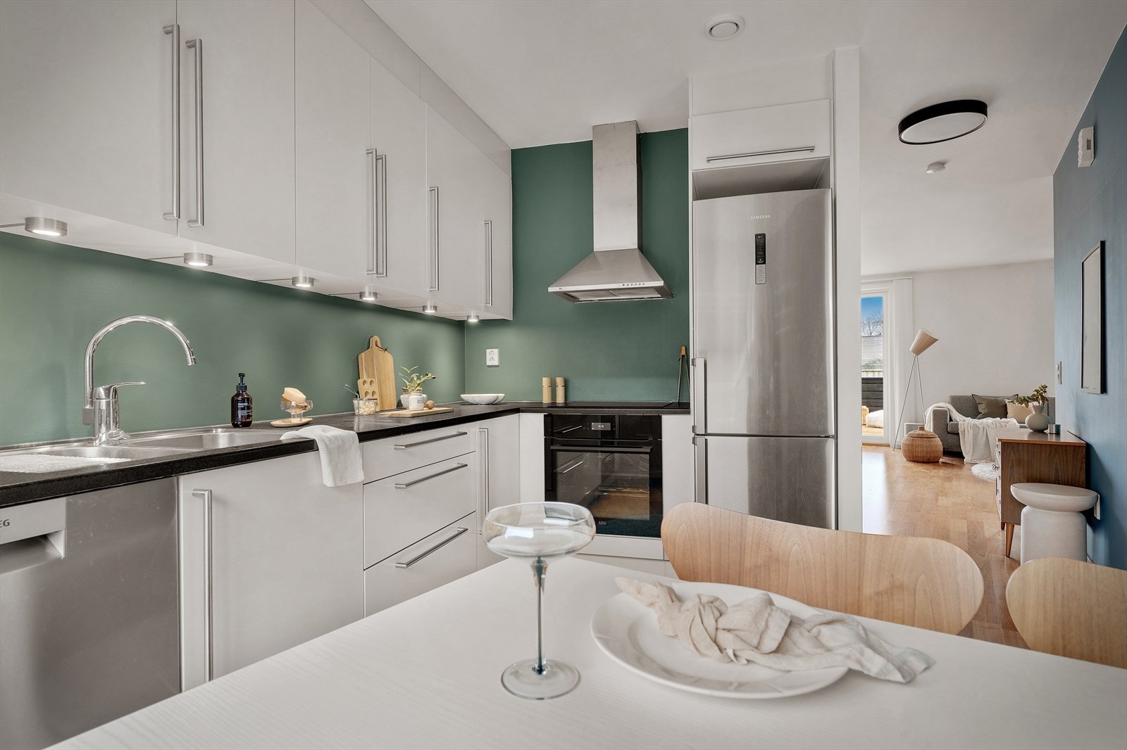 Kjøkkenet er fra kvalitetsmerket HTH Galleribilde