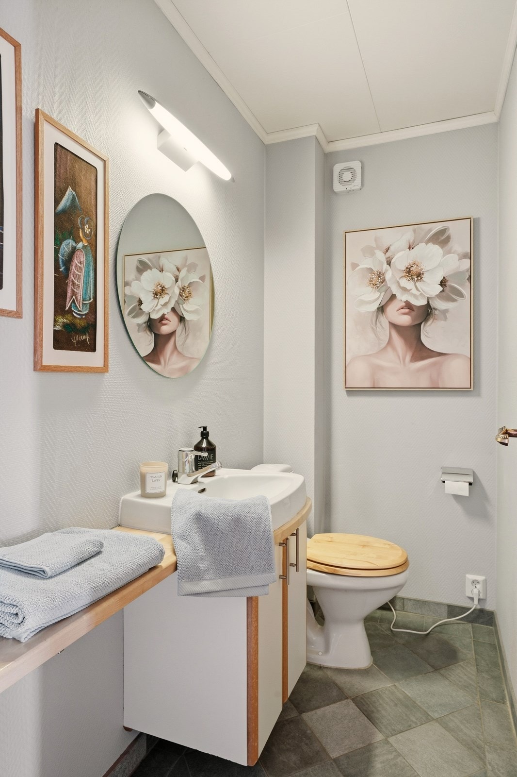 Toalettrom i 2.etasje. Galleribilde