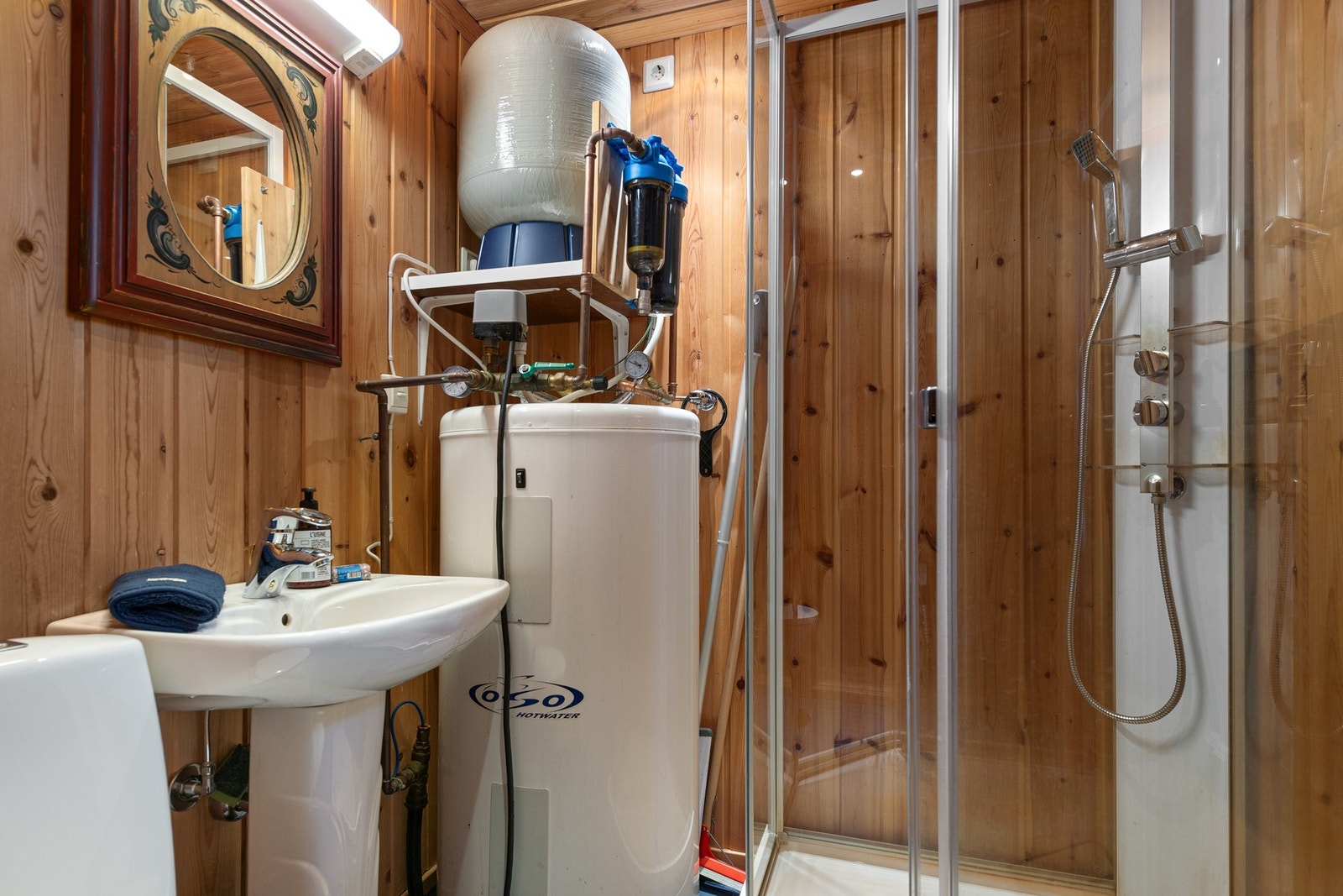 Bad og teknisk rom. Galleribilde