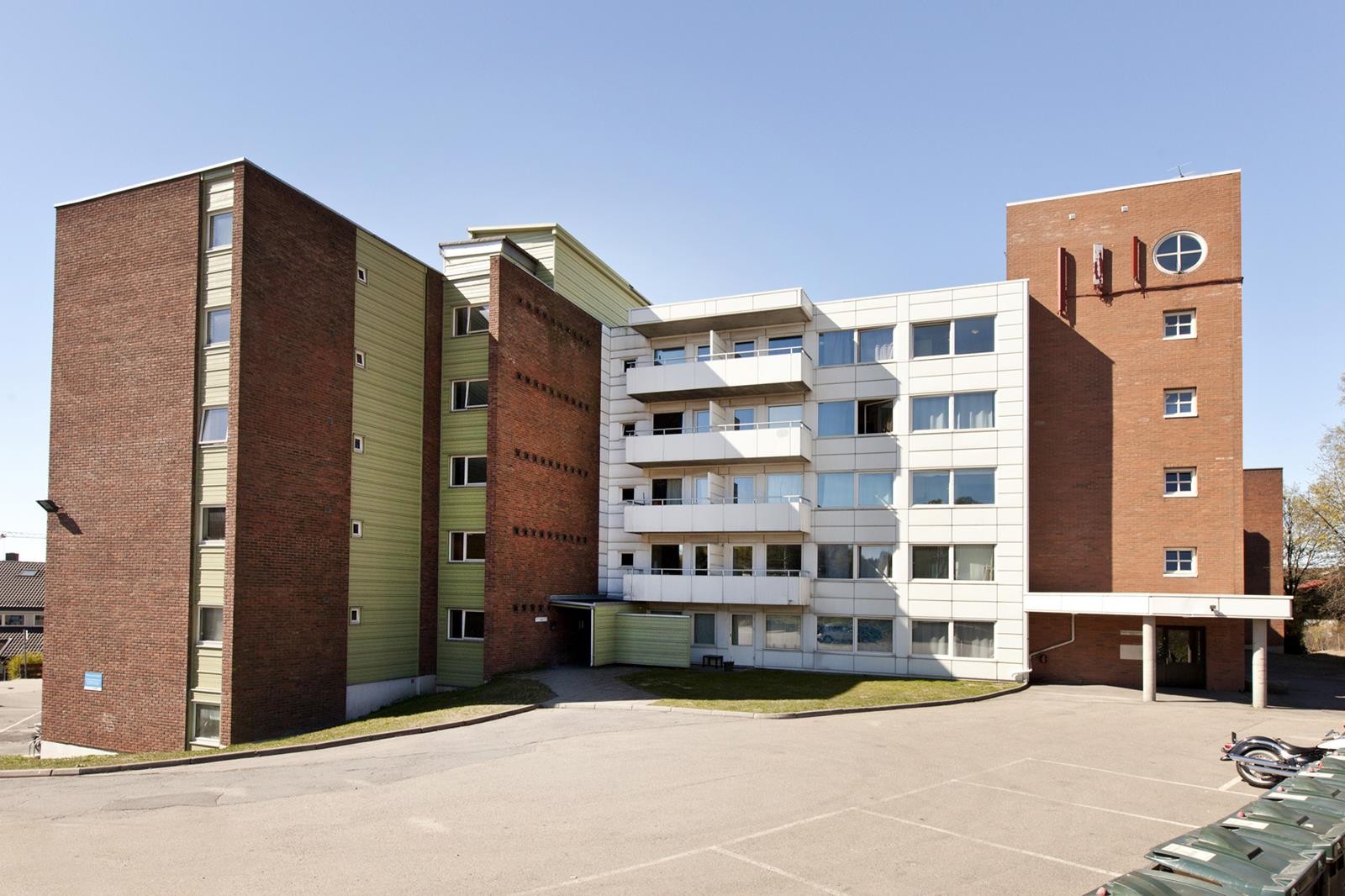 Fasade oppgang A Galleribilde