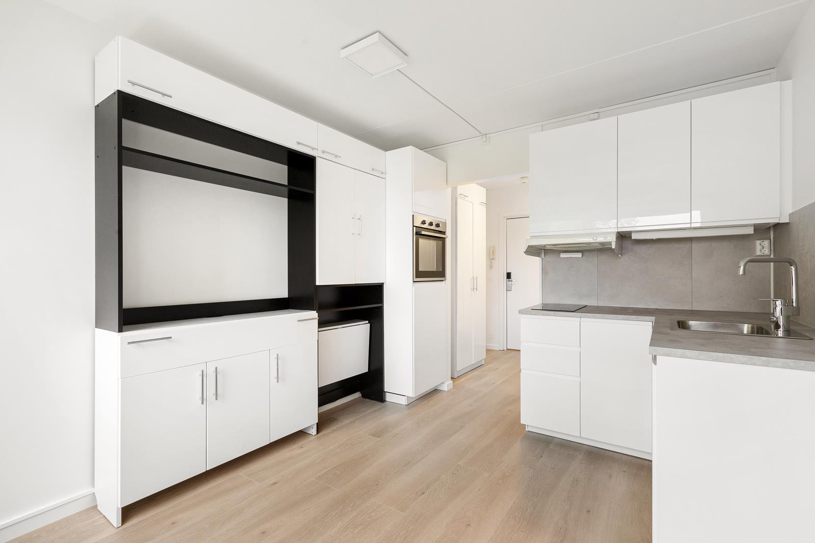 Leiligheten har praktiske løsninger tilpasset størrelsen Galleribilde