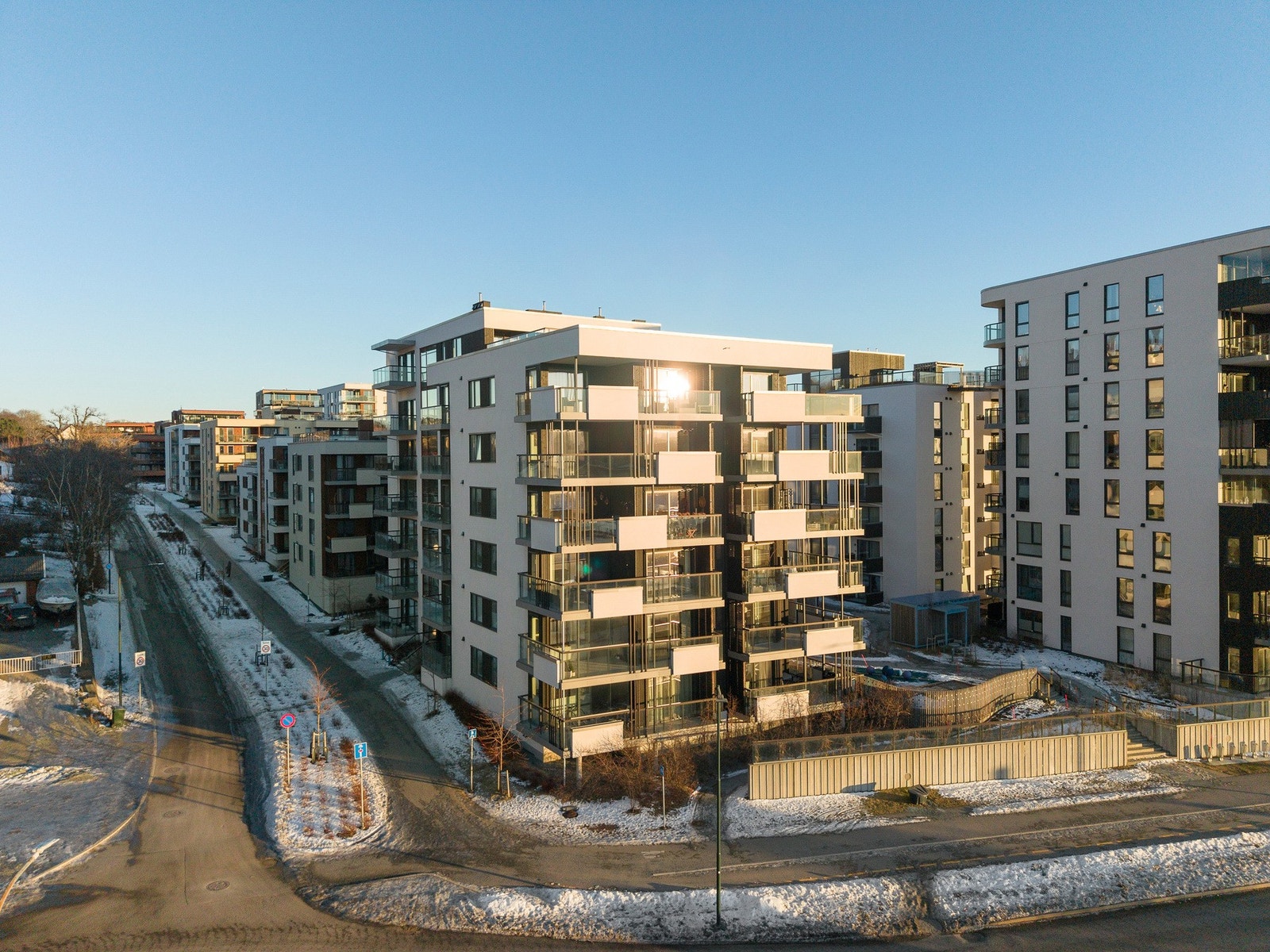 Leiligheten ligger i 5. etasje. Galleribilde