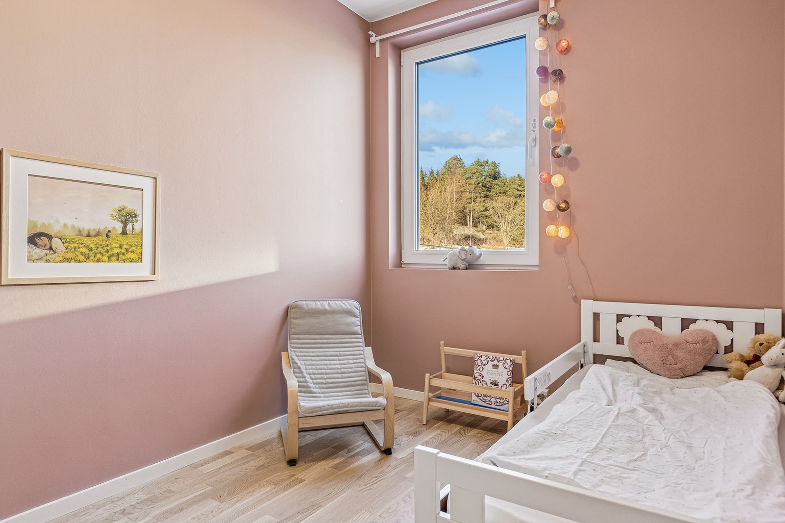 Det er enkelt å møblere soverommene etter egne behov. Galleribilde