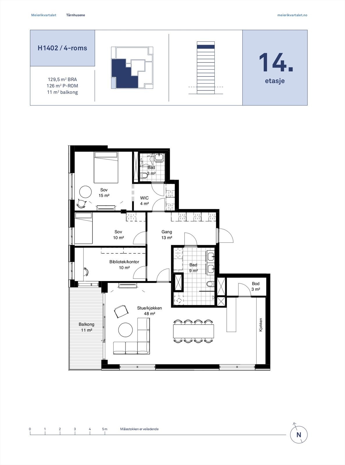 Gjennomtenkt planløsning som balanserer romfølelse og funksjonalitet. Hver sone er designet for moderne livsstil. Galleribilde