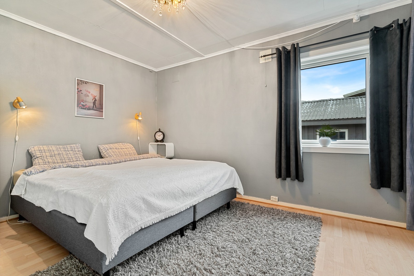 Hovedsoverommet er på 12m². Galleribilde