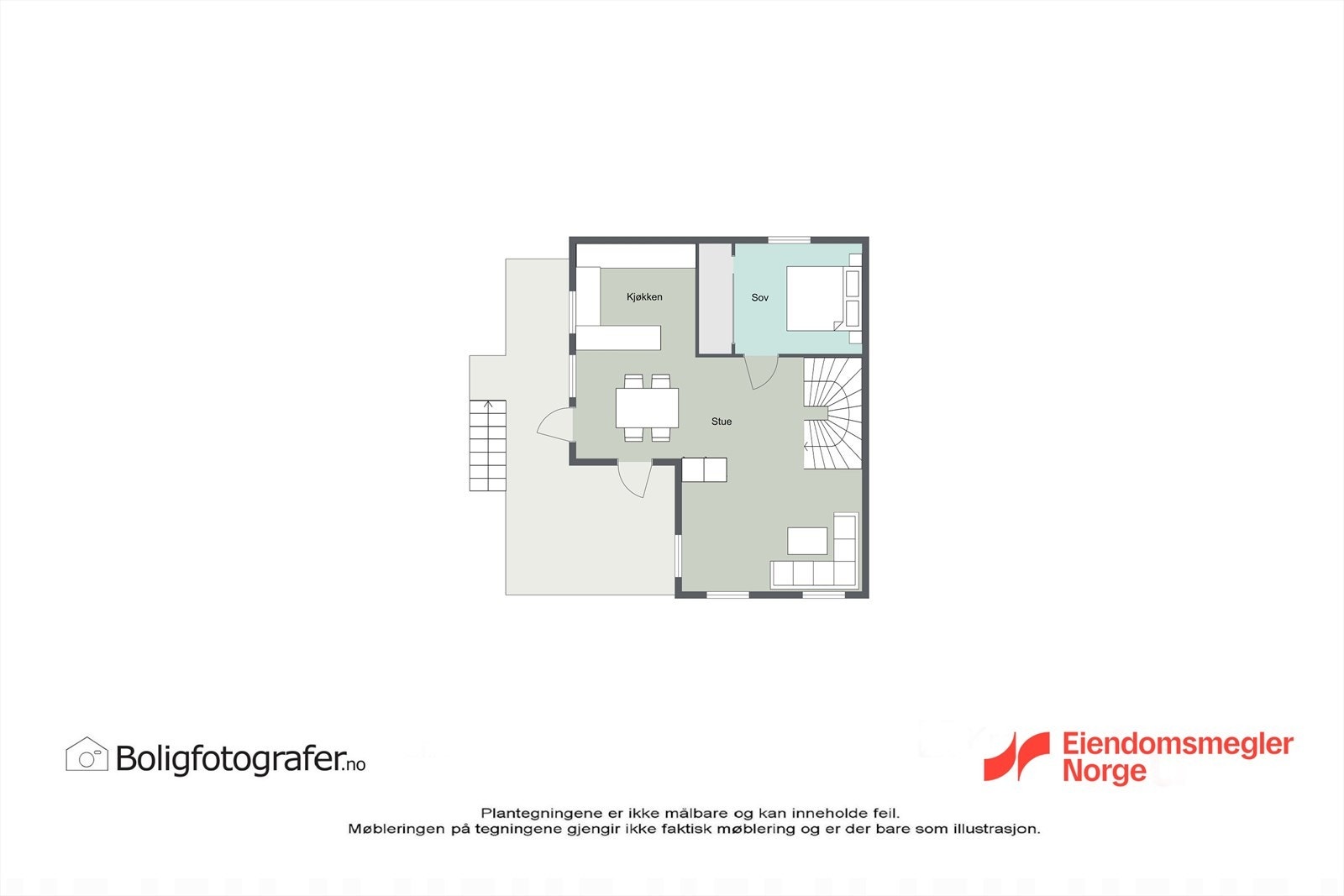 Plantegning 2. etasje Galleribilde