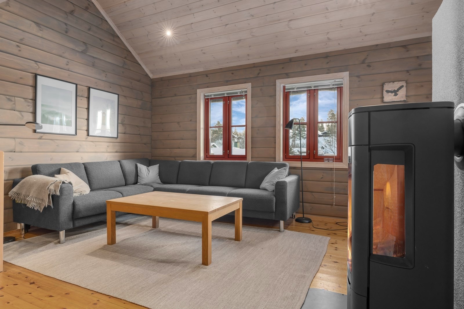 Ekstra takhøyde gir god romfølelse. Galleribilde