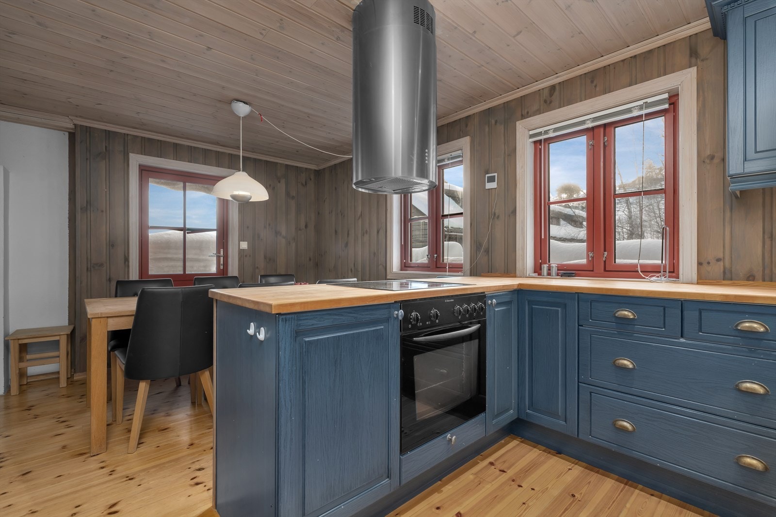 Her kan du være sosial samtidig som du forbereder måltidet. Galleribilde