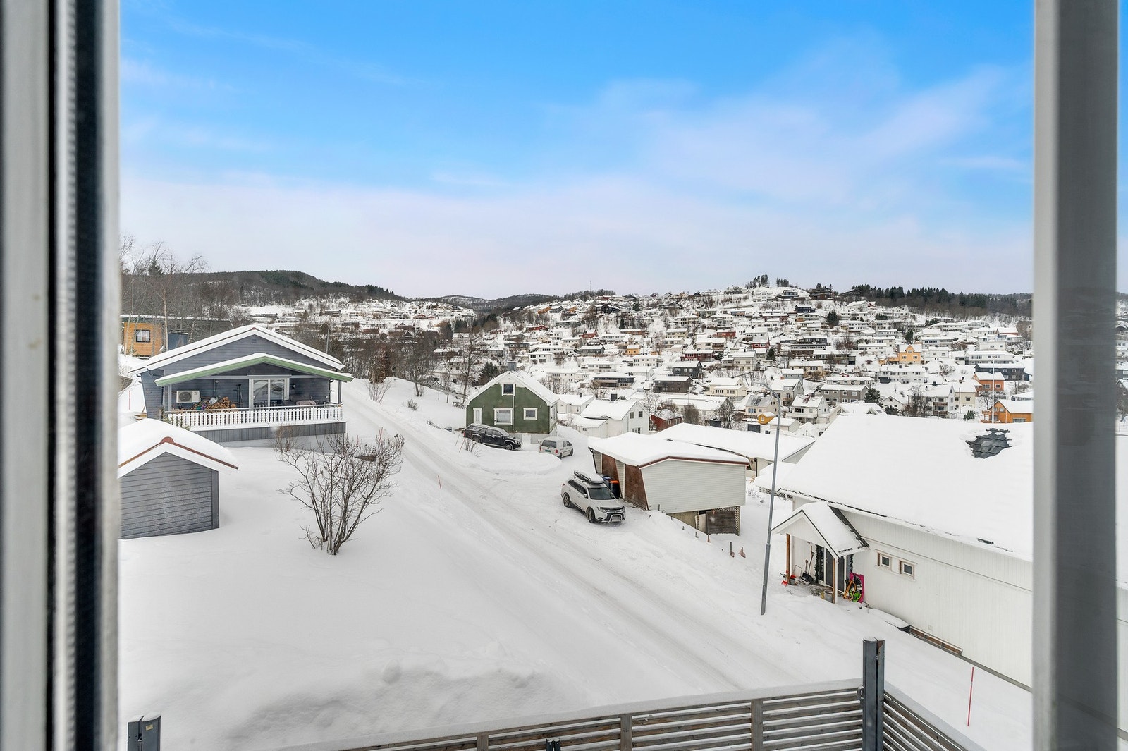 Utsikt fra soverom nr. 4. Galleribilde