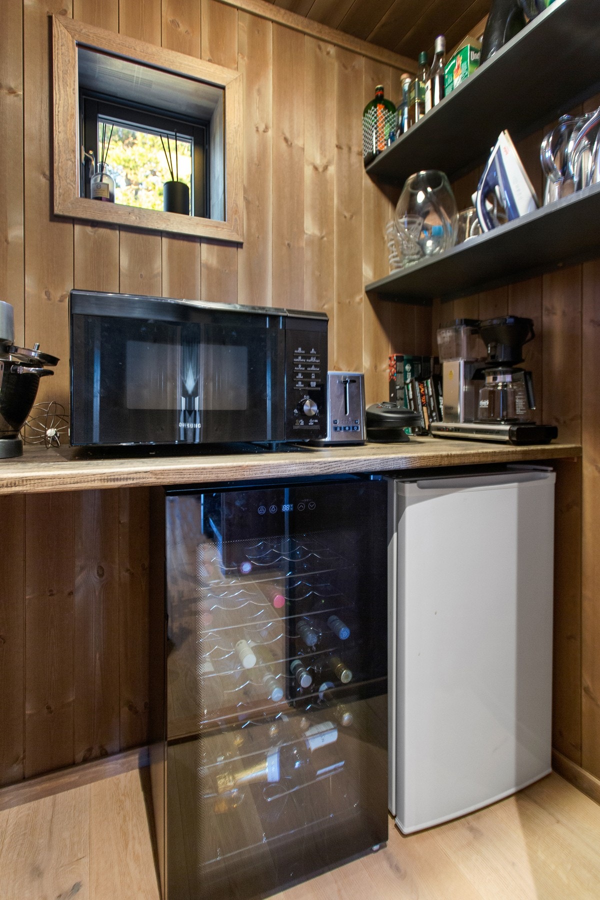 Praktisk innvendig bod. Galleribilde