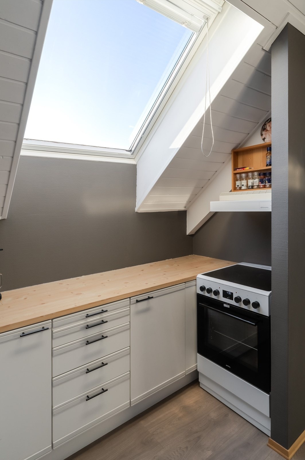 Alle hvitevarer medfølger handelen. Galleribilde