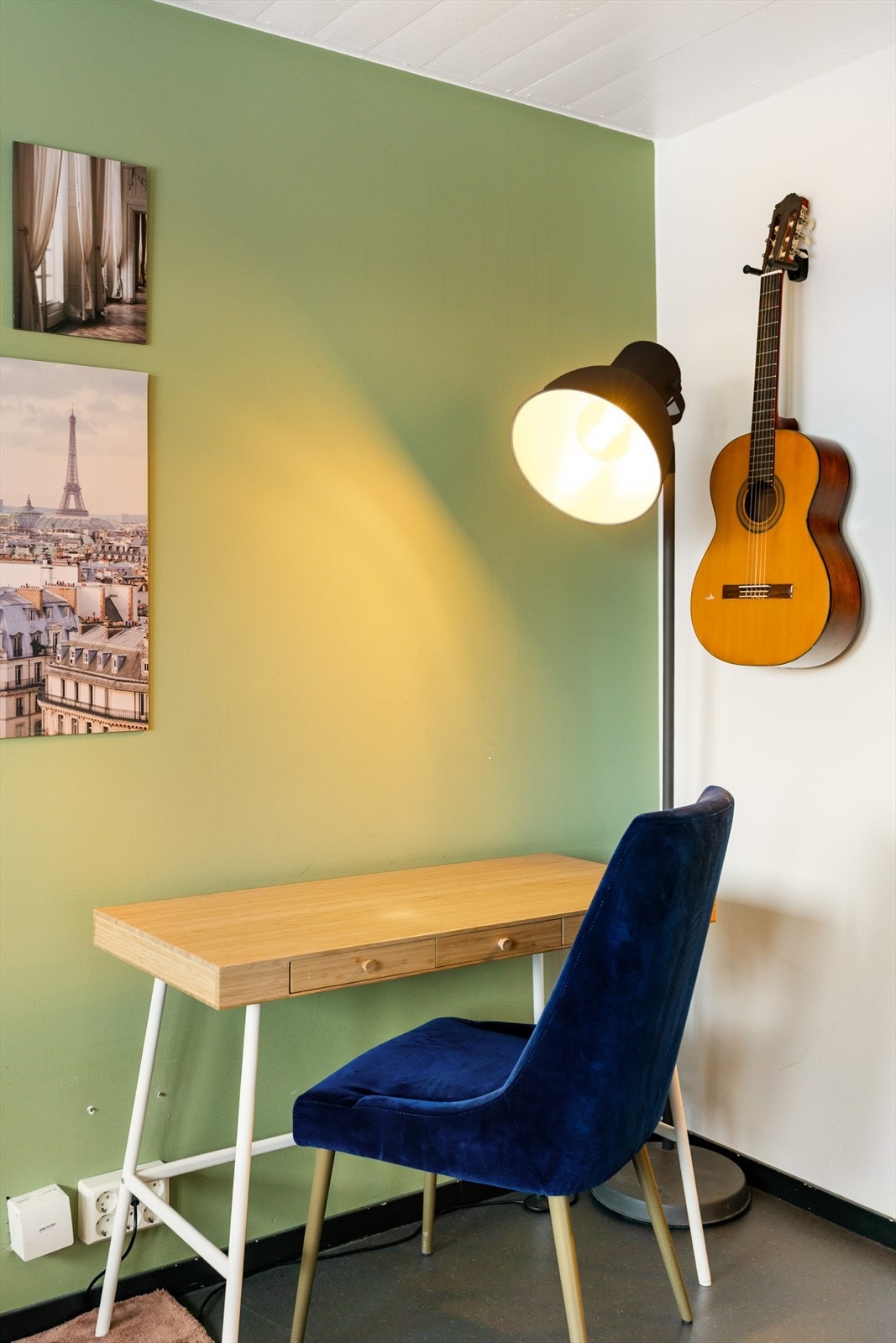 Planløsningen gir mulighet for eget kontorhjørne. Galleribilde