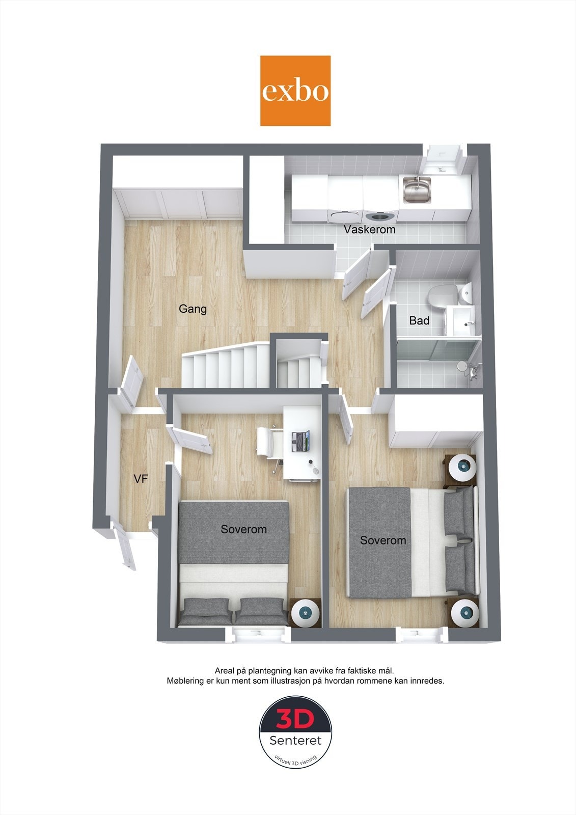 Plantegning 1. Etasje Galleribilde