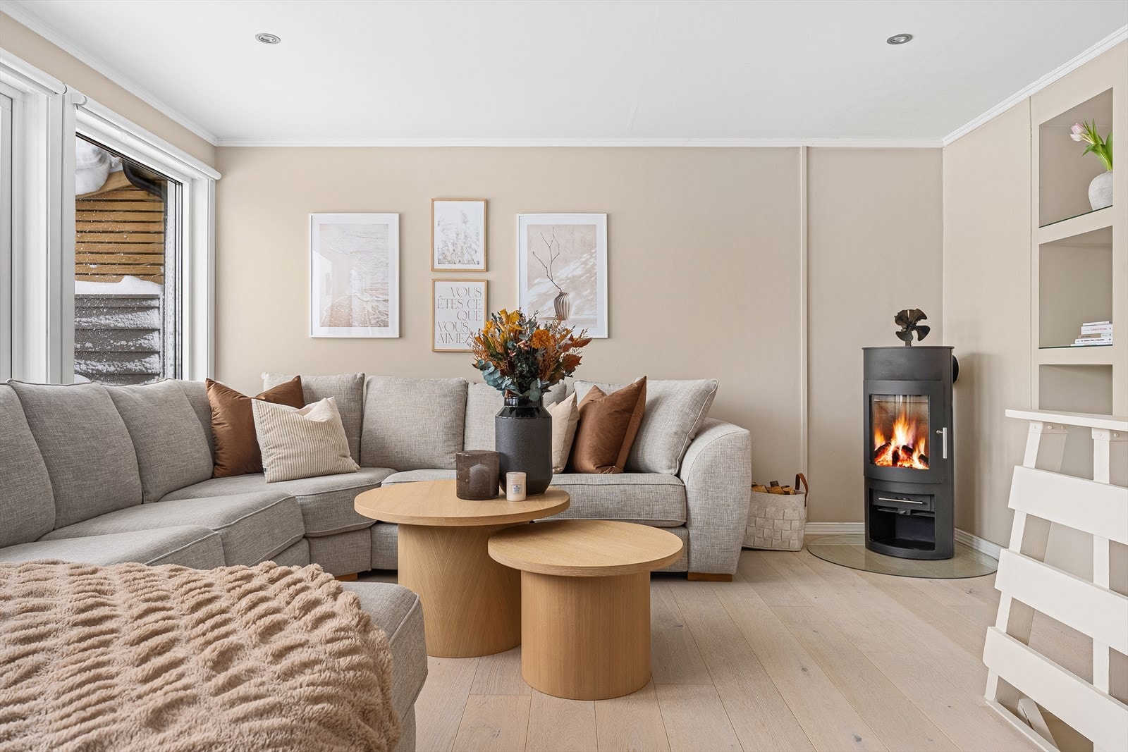 Dette er et innbydende rekkehus med meget god planløsning Galleribilde