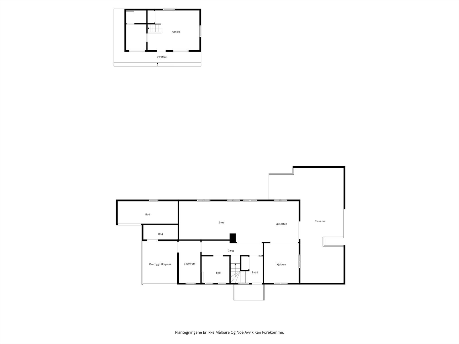 Planskisse første etasje. Galleribilde