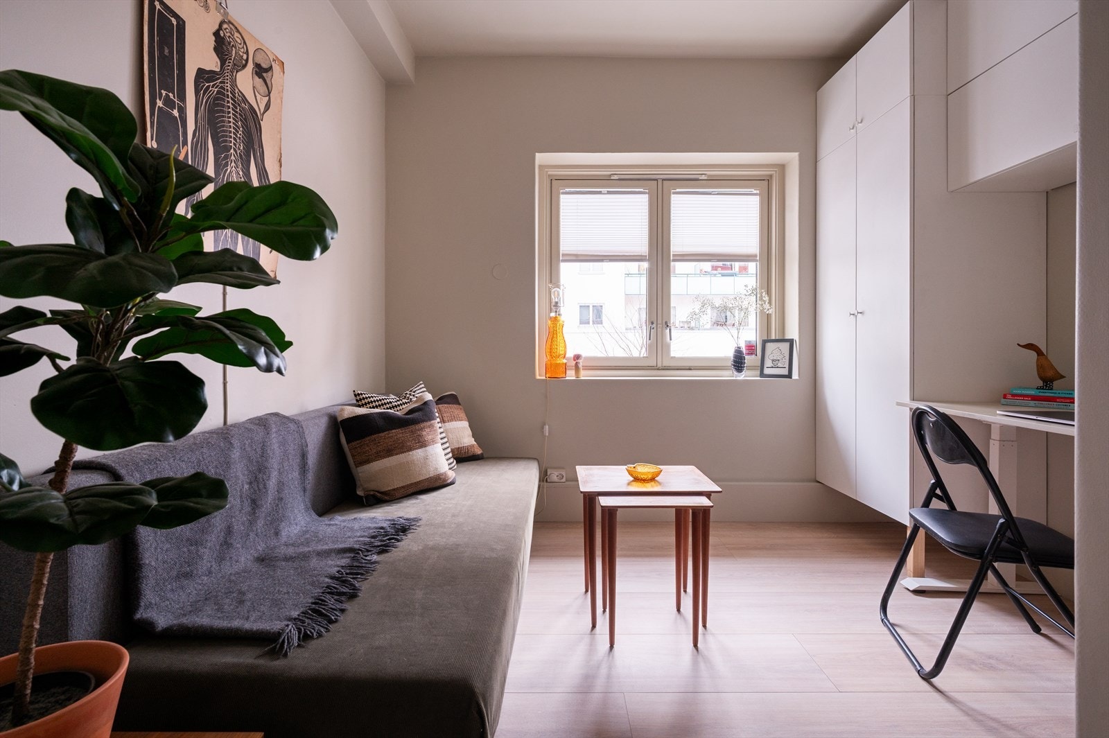 Soverom to passer utmerket til gjesterom, barnerom eller kontor - alt etter eget behov. Galleribilde