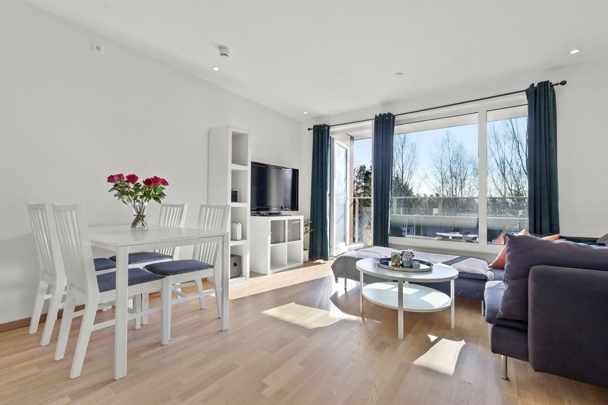 Stue med gode møbleringsmuligheter Galleribilde