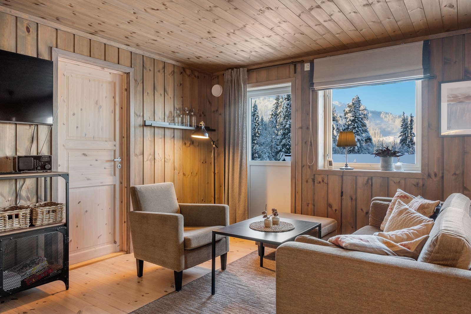 Vinduene slipper inn godt med naturlig lys. Galleribilde