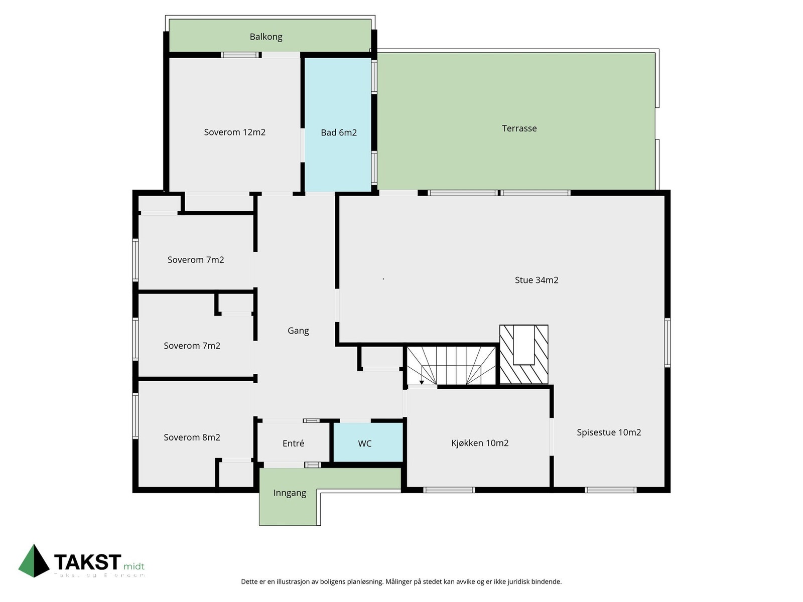 Hovedetasje. Galleribilde