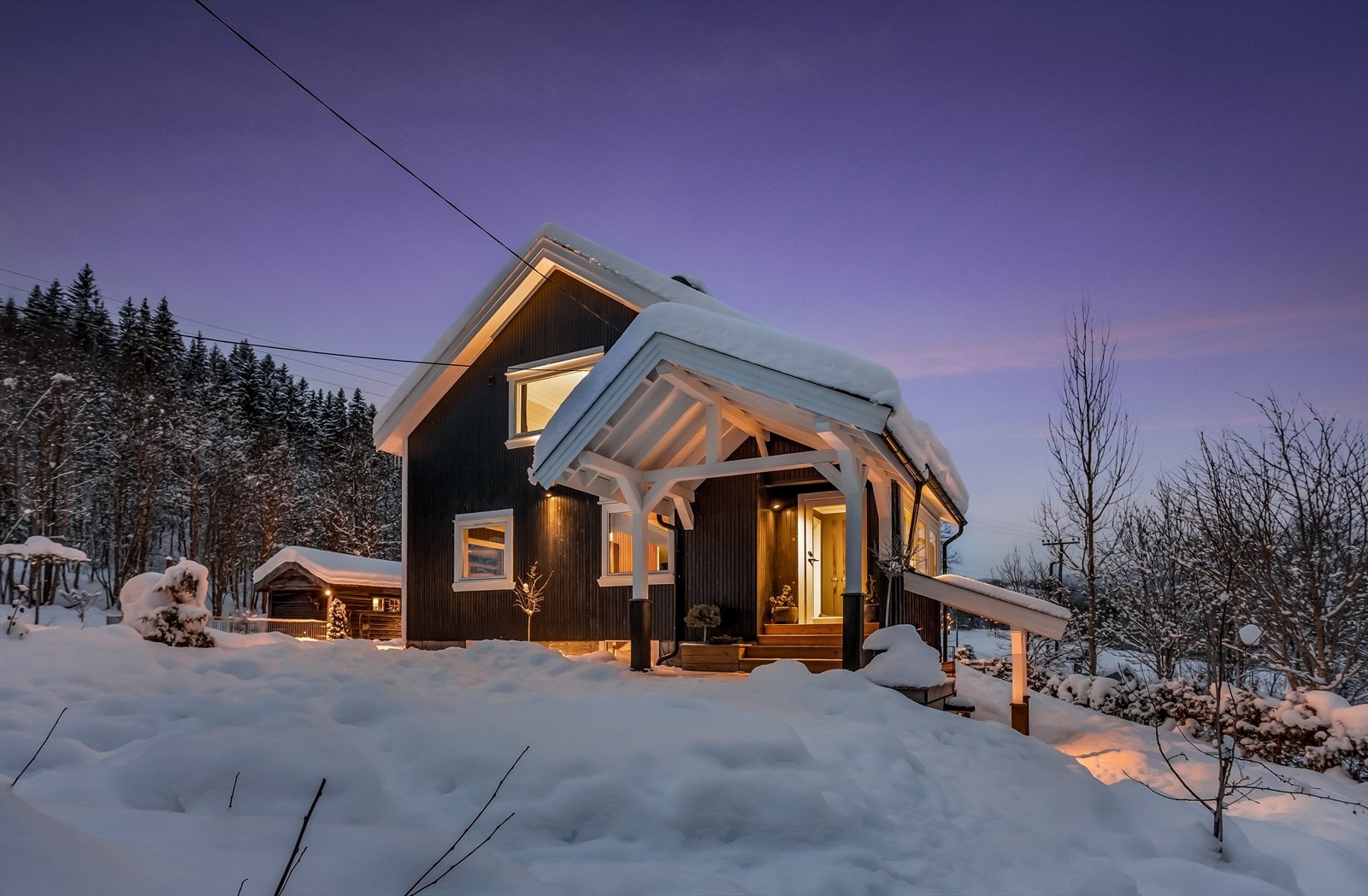 Store deler av boligen ble pusset opp i 2024. Galleribilde