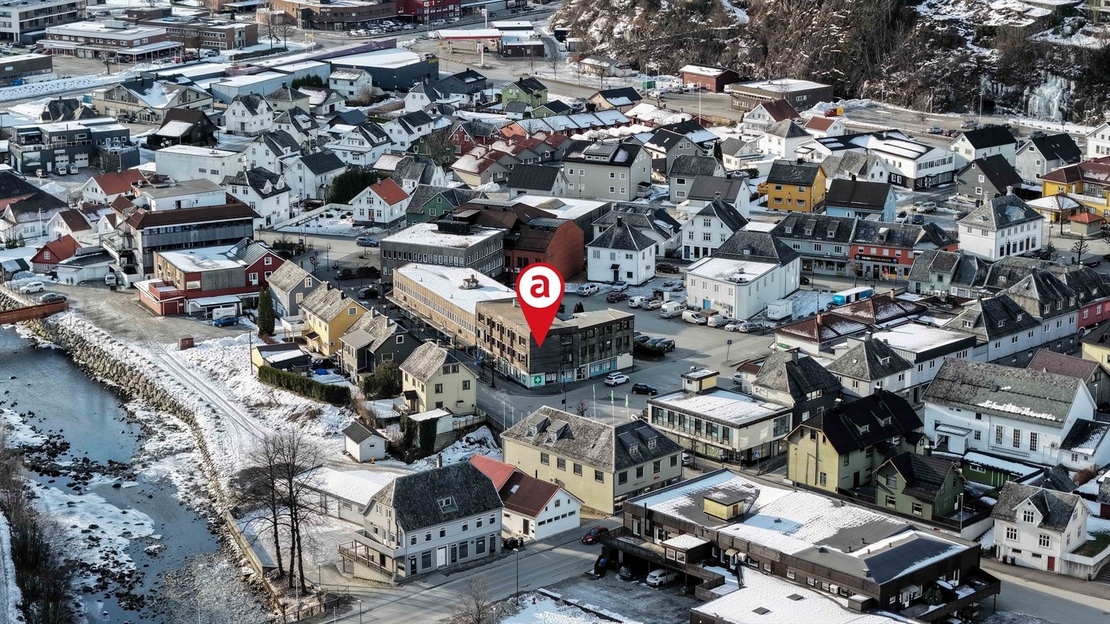 Oversikt sentrum Galleribilde