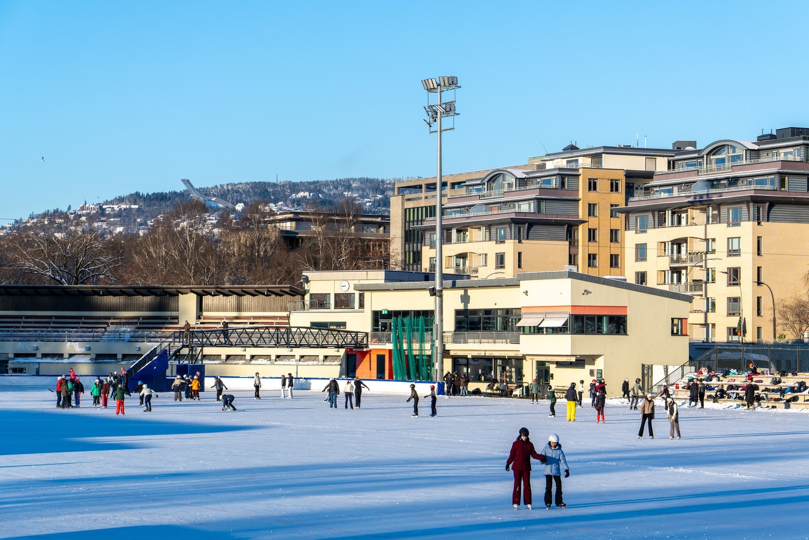 Frogner stadion ligger også i umiddelbar nærhet. Galleribilde