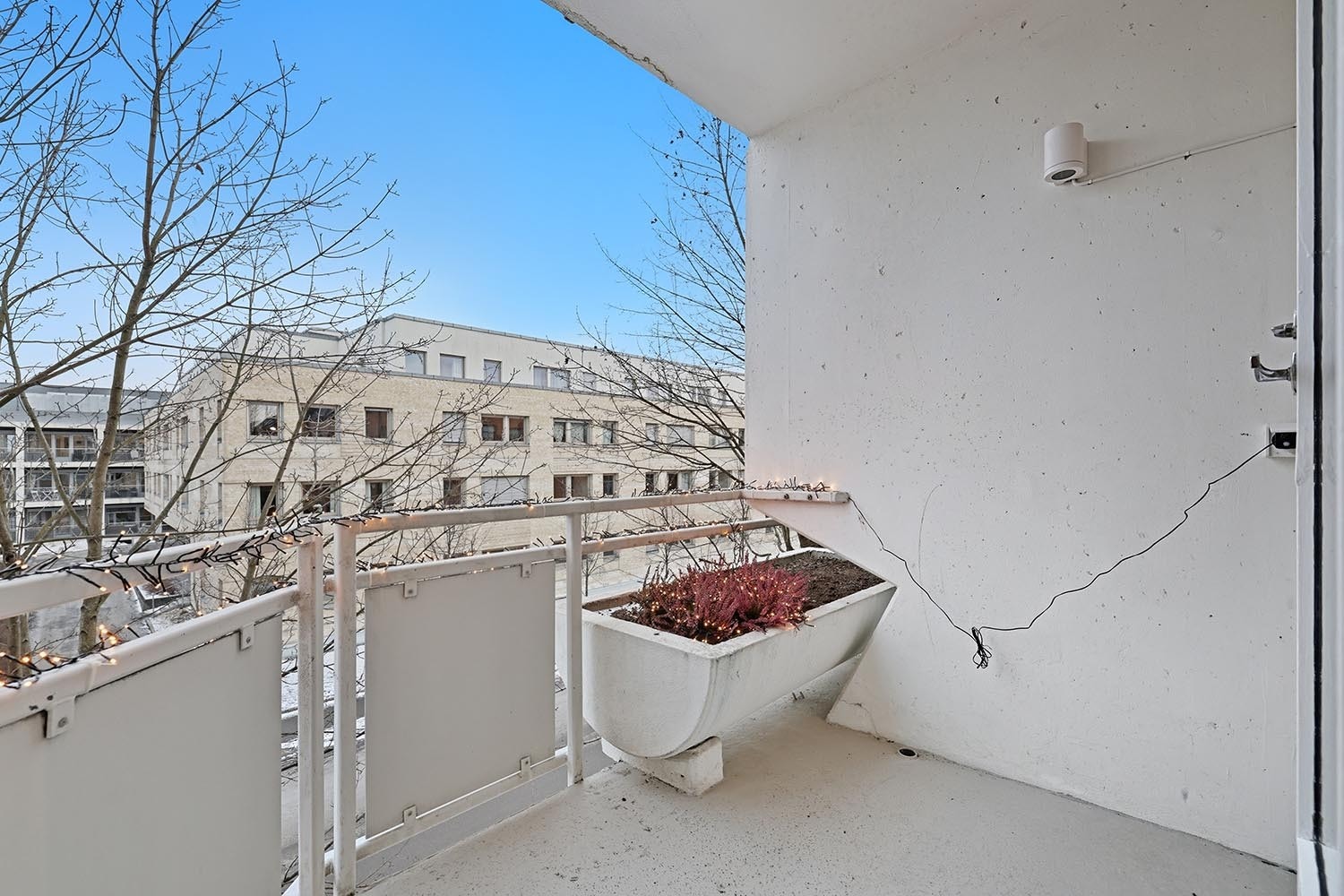 Balkong som egner seg perfekt for vakre sommerdager. Galleribilde