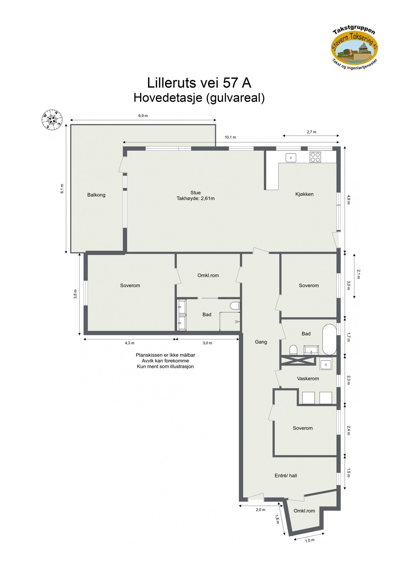 Plantegning. Galleribilde