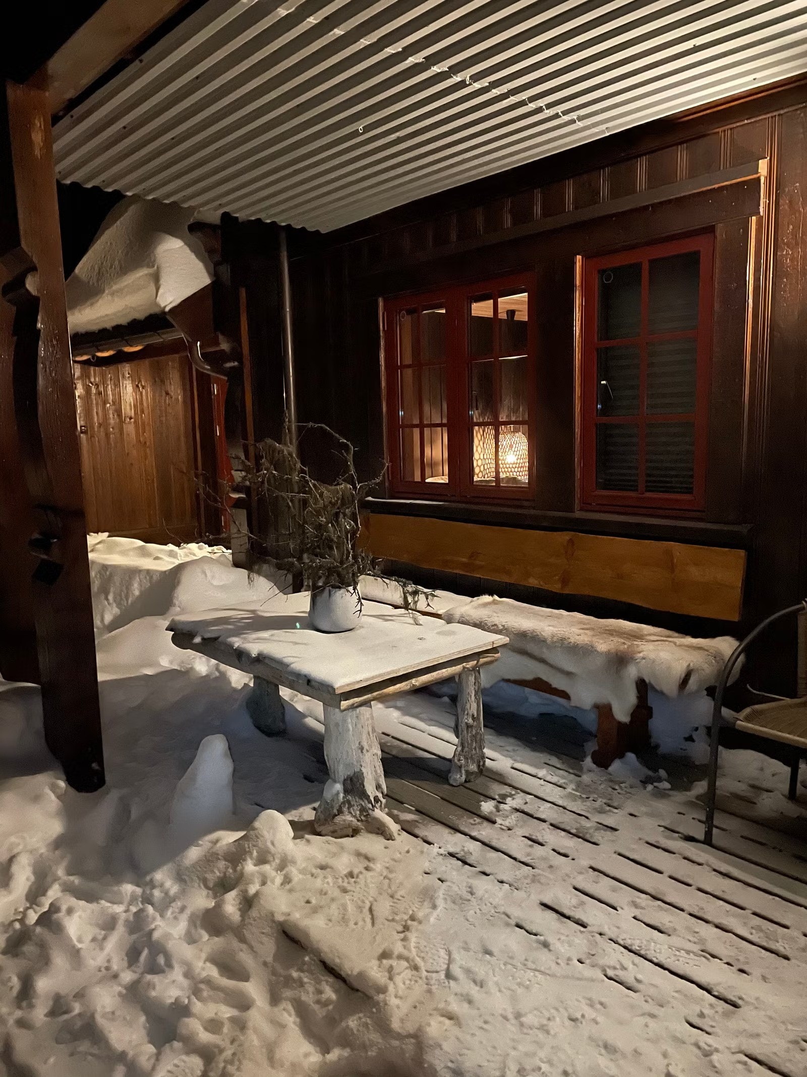 Platting utenfor stue/soverom Galleribilde