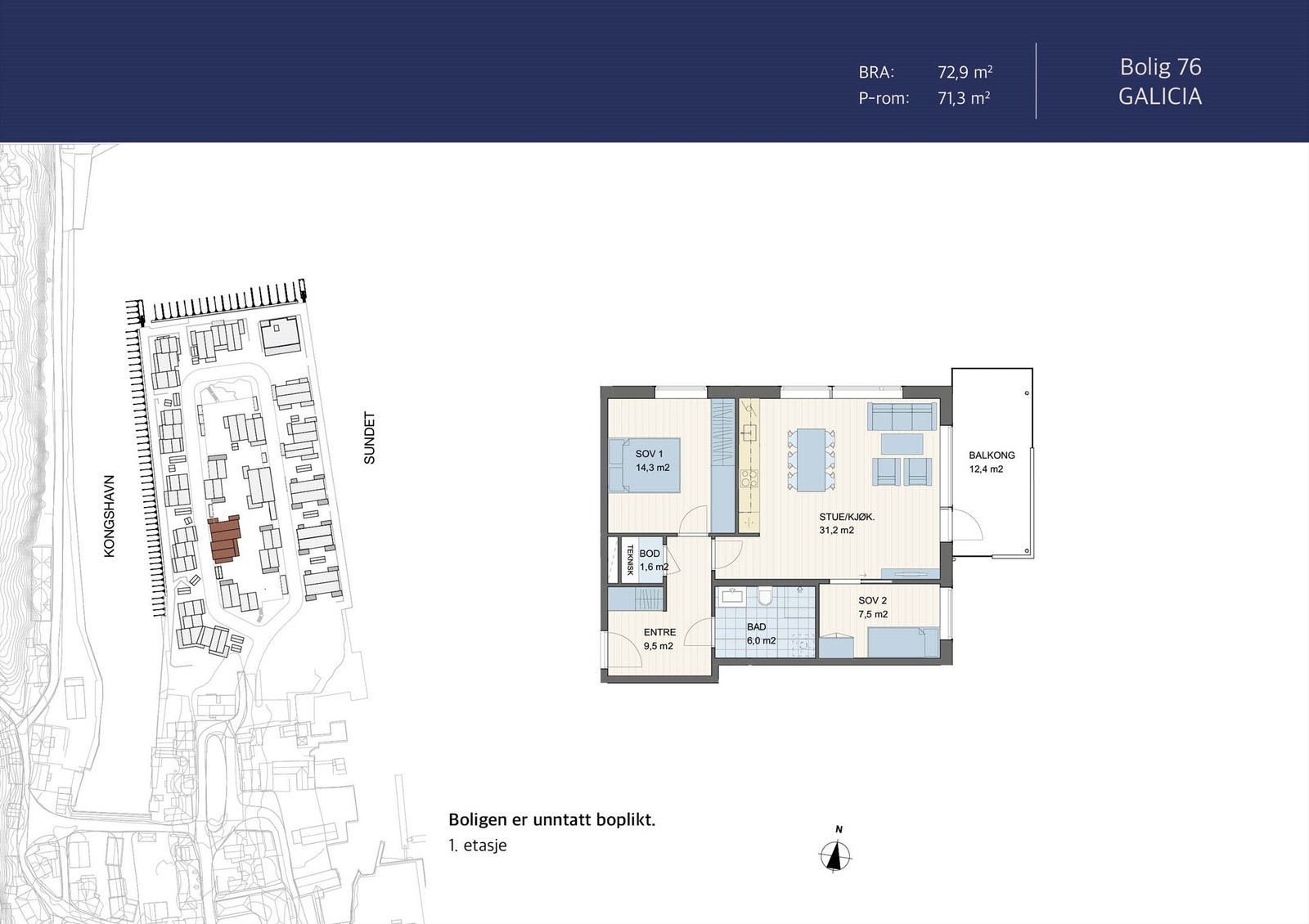 Plantegning - ikke måleverdig Galleribilde