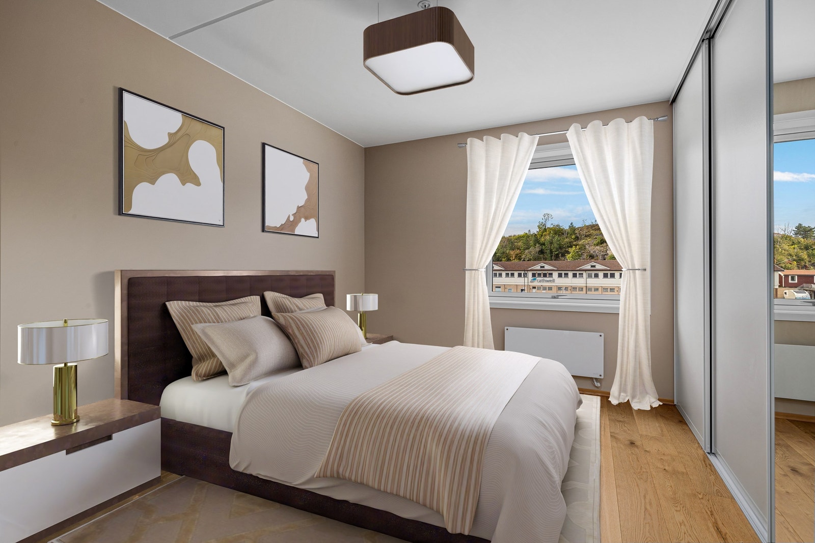 Eksempel på møblering. Galleribilde