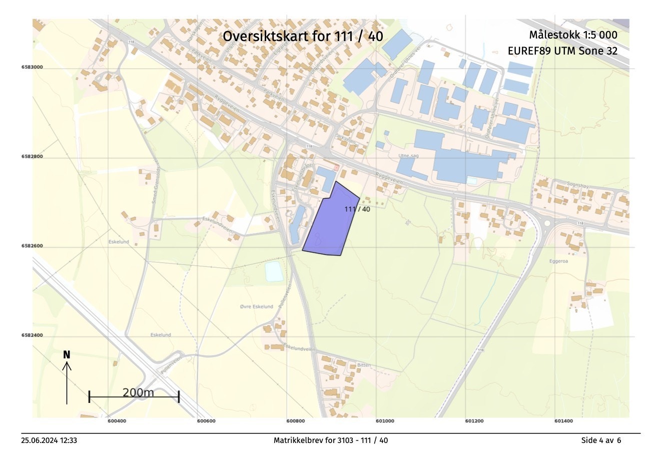 Oversiktskart Galleribilde