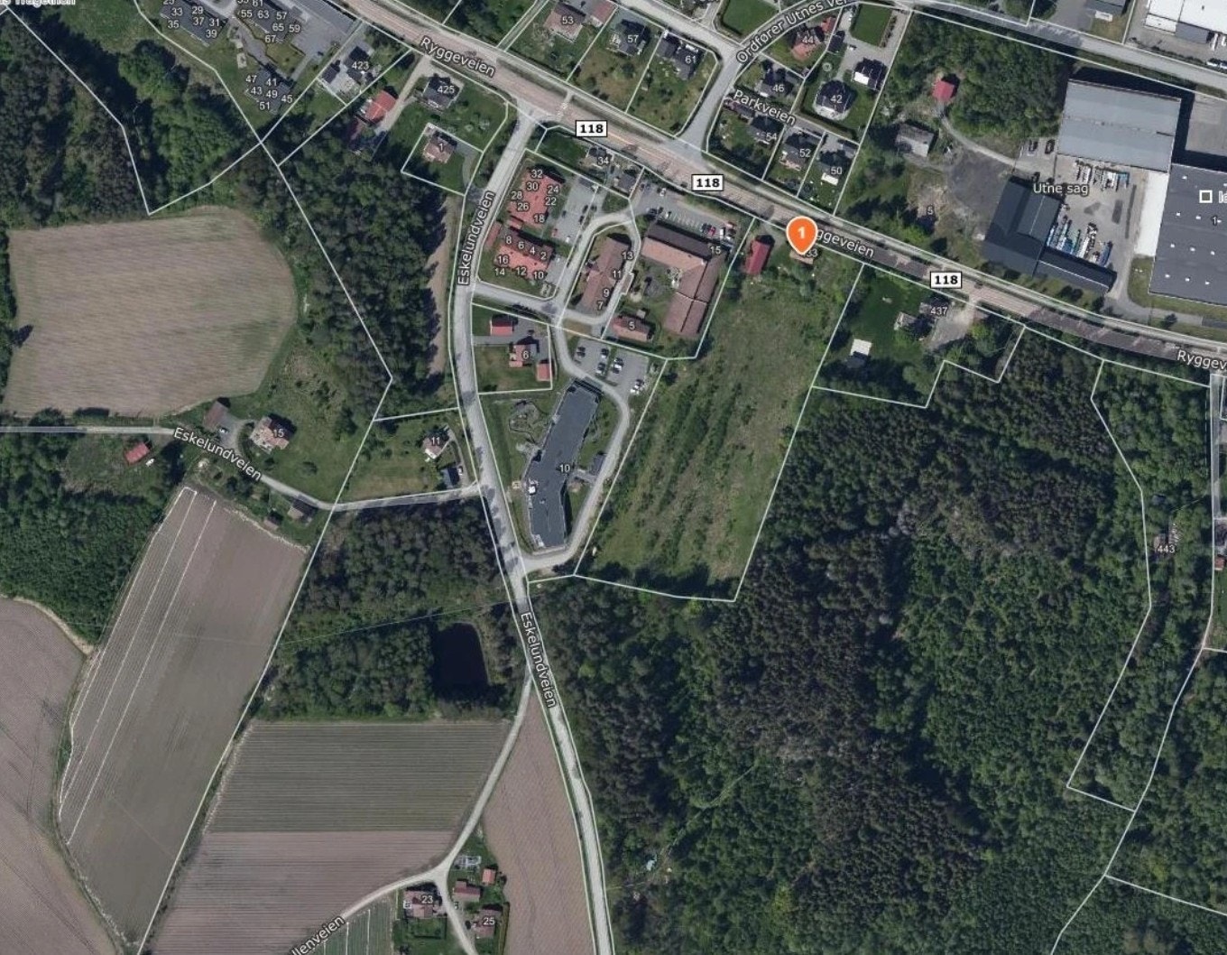 Luftfoto Galleribilde