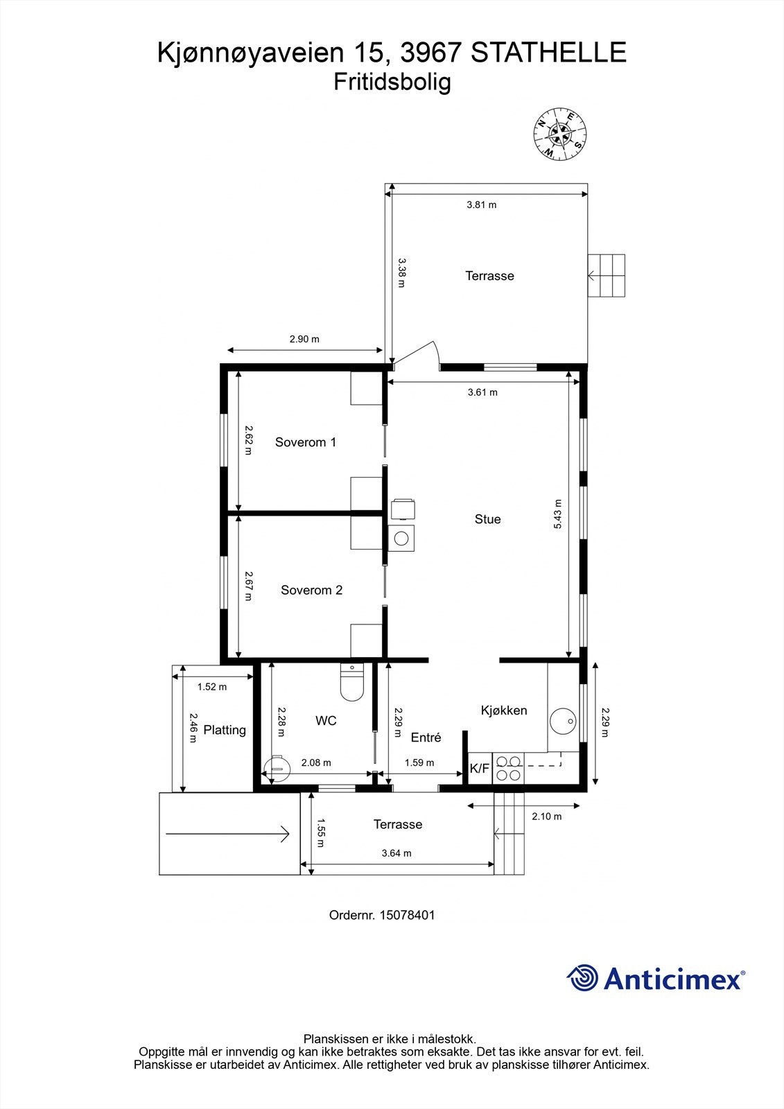 Plantegning. Galleribilde