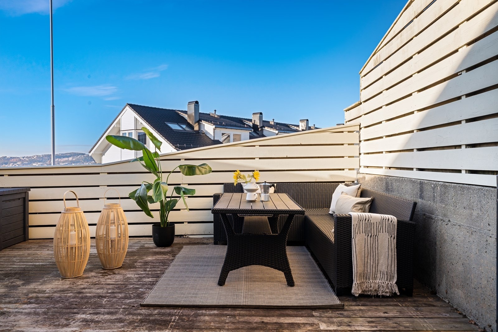 God plass til koselig utemøblering. Galleribilde