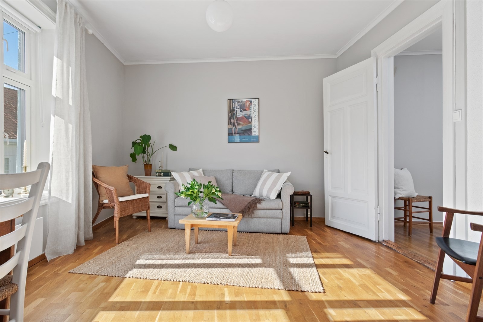 Hyggelig stue Galleribilde